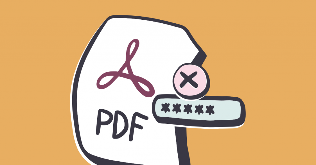 Documentos PDF con contraseña